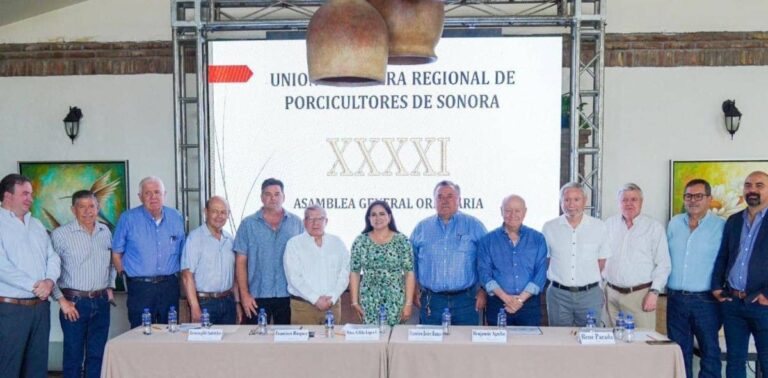 Sonora fortalece sanidad y competitividad del sector porcícola. (1)