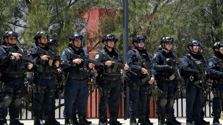 Atacan con drones a convoy de la policía de Zacatecas (1)