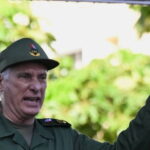 El presidente de Cuba, Miguel Díaz