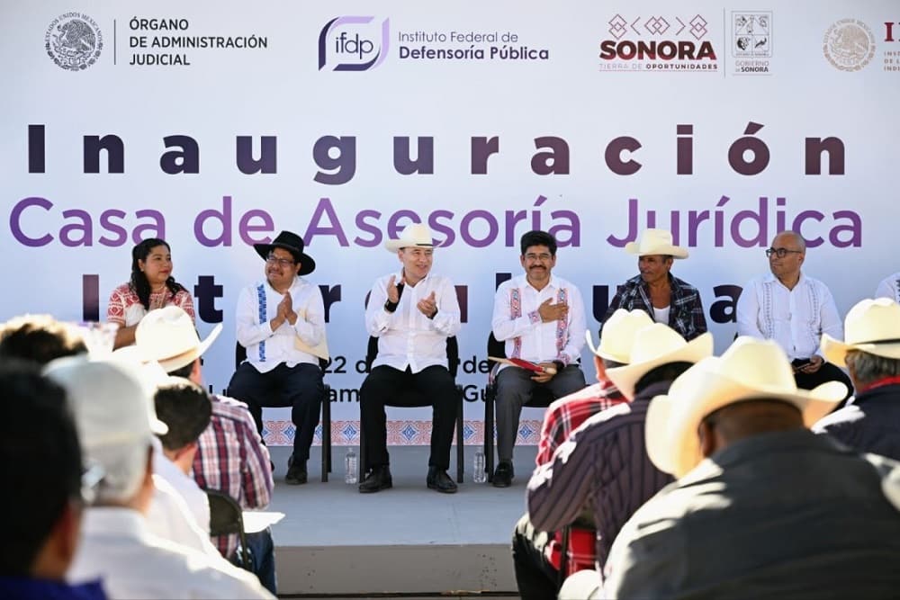 Gobernador Durazo, SCJN y Sader consolidan justicia histórica para el Pueblo Yaqui. (1)