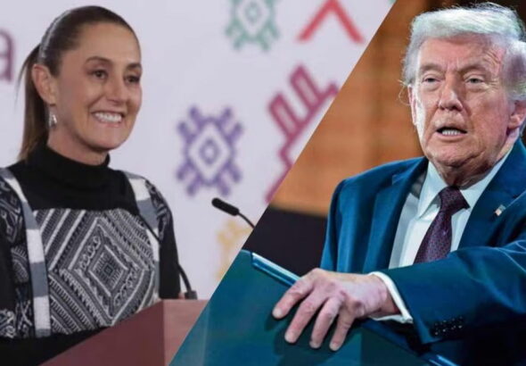 Llamada Sheinbaum.Tromp