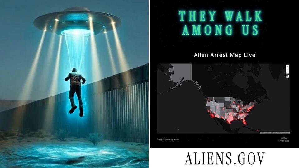 casa blanca llama aliens a migrantes