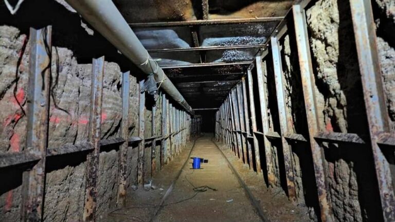 EU desmantela túnel del CJNG entre Tijuana y San Diego para traficar cocaína (1)