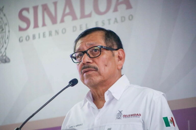 Gerardo Mérida Sánchez, ex secretario de Seguridad de Sinaloa