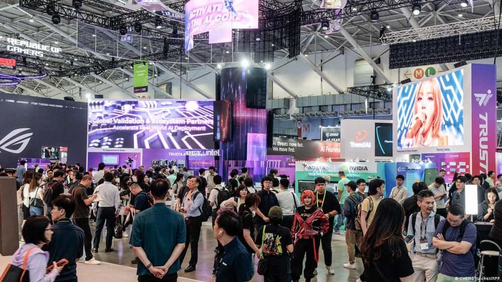 Gigantes tecnológicas se citan en Taiwán en carrera por IA (1)